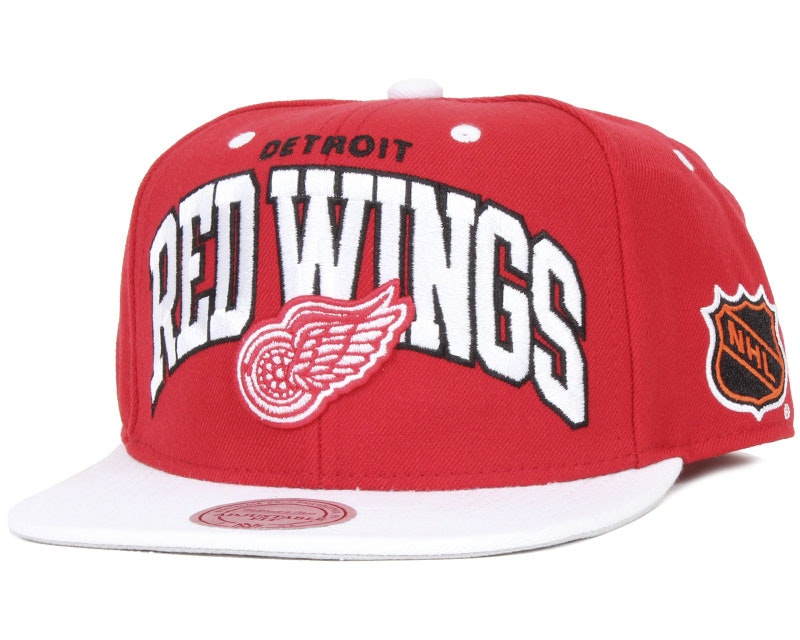 Mitchell & Ness Los Detroit Red Wings Rojo-blanco De Época N 